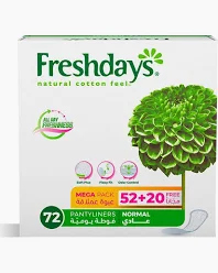 فريش ديز فوط يومية عادي 72 حبة
