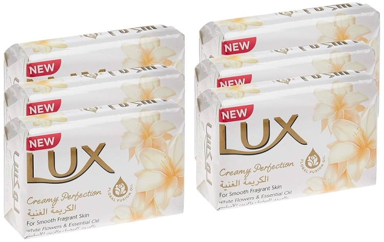 صابون لوكس كريمي الكمال 6×85 غم