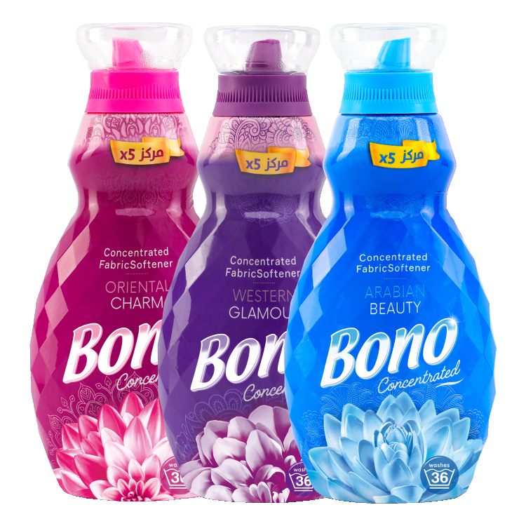 بونو منعم اقمشة 2 لتر + 1 لتر عرض