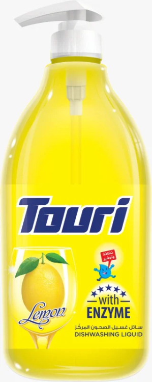توري سائل جلي برائحة الليمون 1500 مل