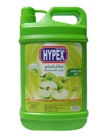 هايبكس سائل جلي برائحة التفاح 1800 مل