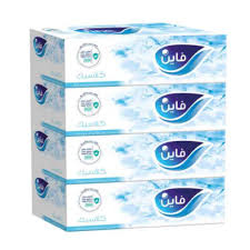 فاين مناديل للوجه  150*2 منديل 4 حبات