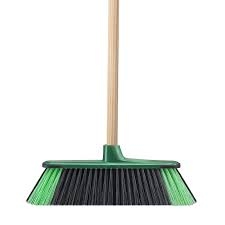 مكنسة ناعمة مع عصا حديد