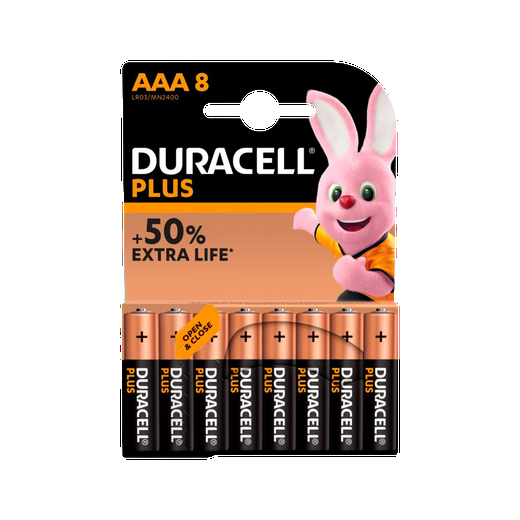 دوراسيل بطاريات AAA أصلية 8 حبات