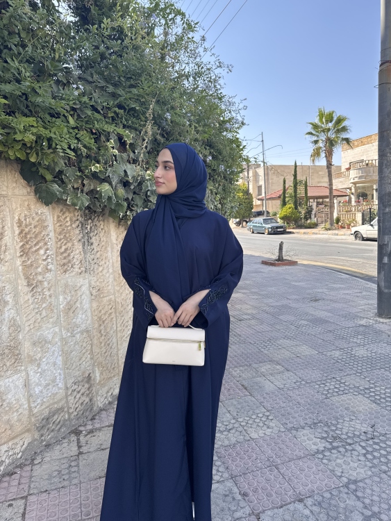 عباية صيفية كحلي