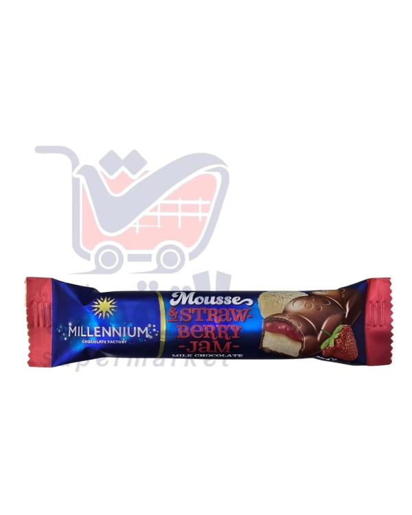 ميلينيوم شوكولاتة فراولة33غم