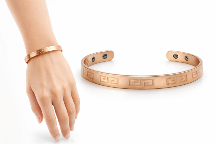 إسوارة الطاقة وتفريغ الشحنات لون نحاسي