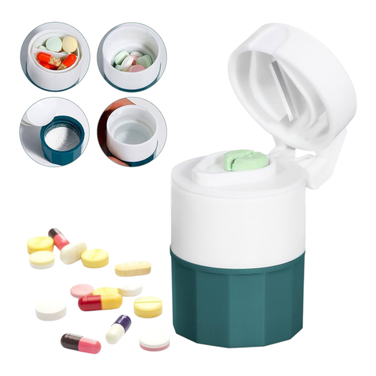 قطاعة مع مطحنة دواء