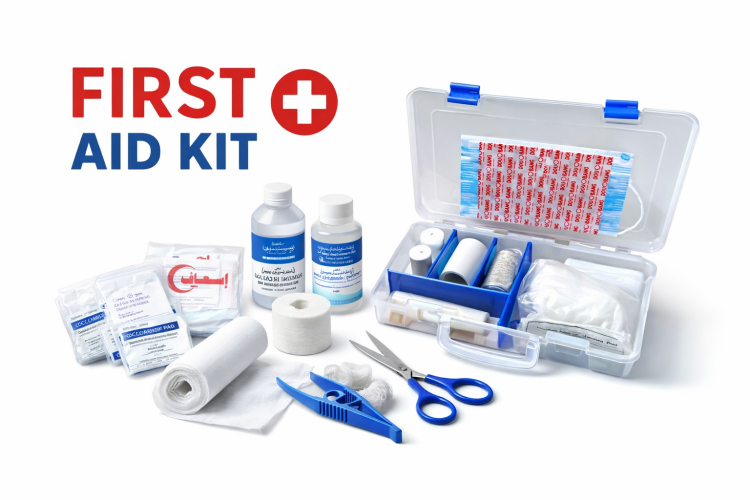 صندوق اسعافات اولية شفاف 