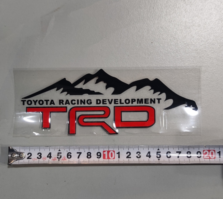 ستيكر TRD عاكس 19CM