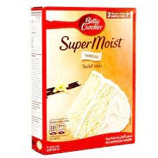 بيتي كروكر مويست خليط الكيك فانيلا 500 غم
