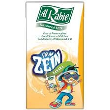 الربيع حليب نكهة الموز 125 مل