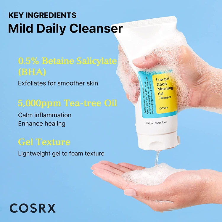 COSRX, Low pH Good Morning Gel Cleanser 
