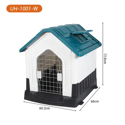 بيت الكلب JPZ-1-118 ببوابة حديدية (1001) طراز فتحة السقف