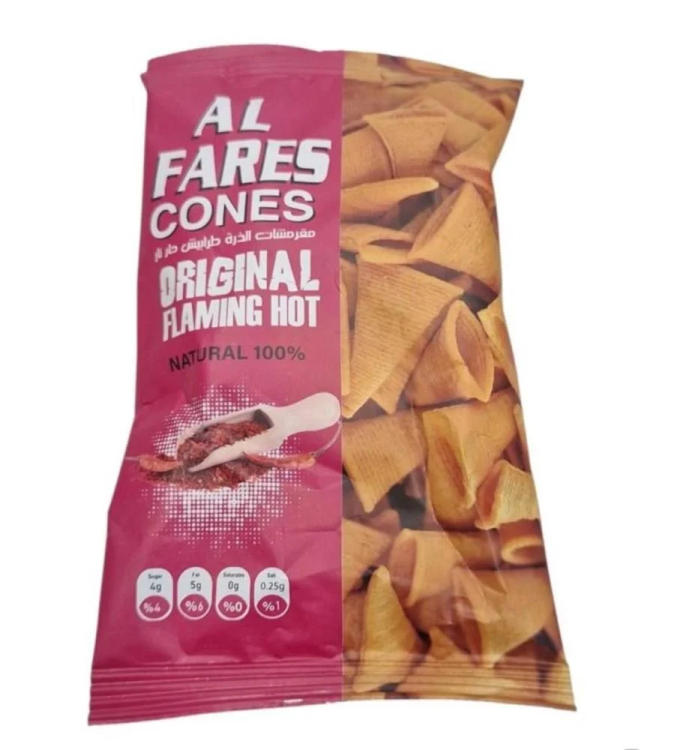 الفارس مكسرات قوارب حار 160غ