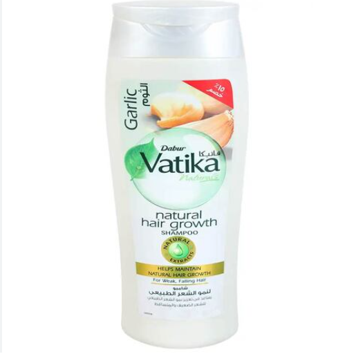 Vatika Garlic Shampoo for Natural Hair Growth 400 ml