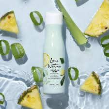 LOVE NATURE Hydrating Gel Cleanser with Organic Aloe Vera & Pineapple& LOVE NATURE Hydrating Toner with Organic Aloe Vera 125 ml& Pineapple150 ml & Love Nature Hydrating Face Cream with Organic Aloe Vera & Coconut Water 50ml    46070 - 47003 - 34821
