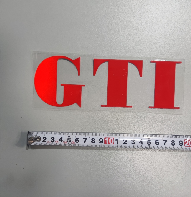 ستيكر GTI عاكس 19CM