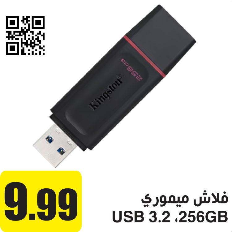256 جيجا بايت فلاش ميموري USB 3.2