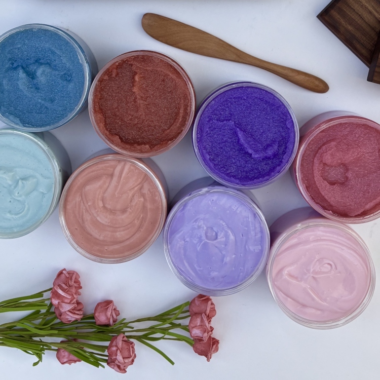 سكراب الجسم الفواح