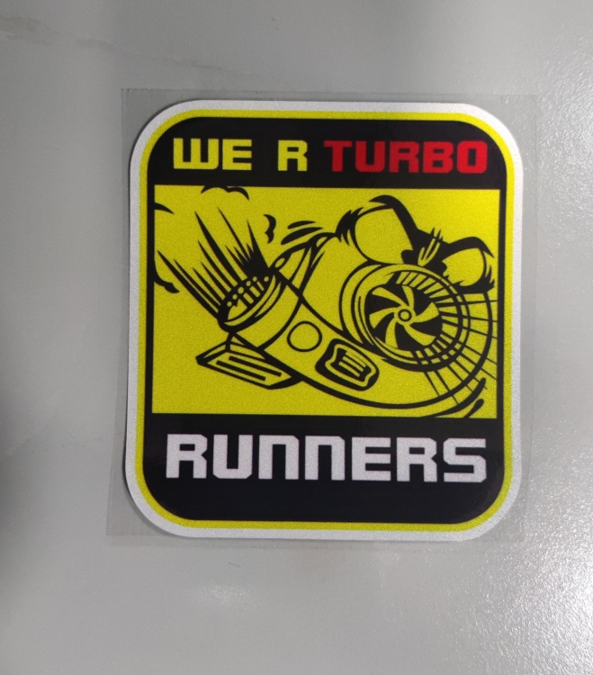 ستيكر عاكس TURBO RUNNERS