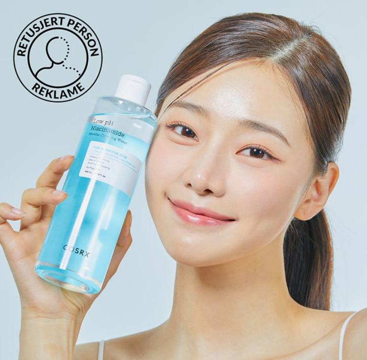 Cosrx, Low pH Niacinamide Micellar Cleansing Water