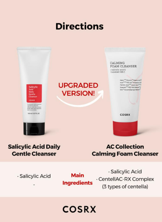 Cosrx, AC Collection Calming Foam Cleanser