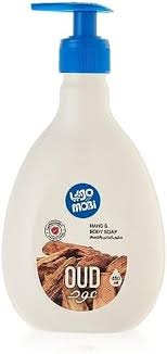 موبي صابون سائل لليدين والجسم بالعود 450 مل