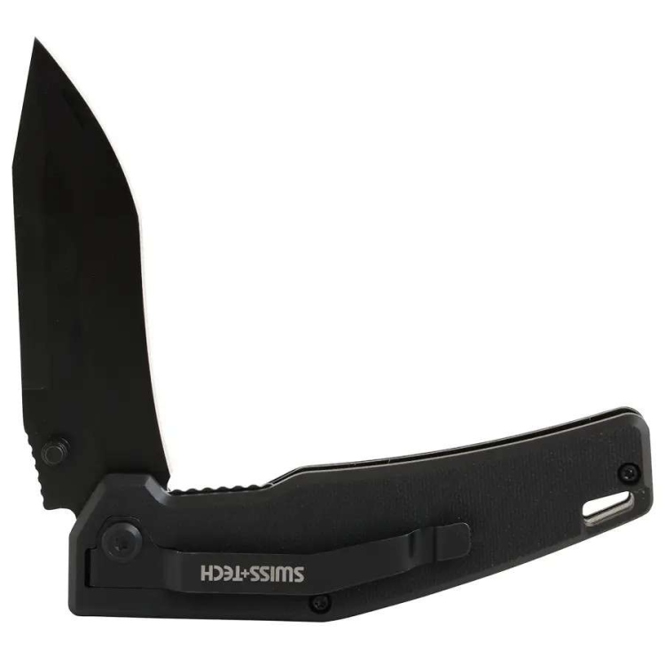 سكين جيب طوي تيتانيوم  Swiss+tech sto14002