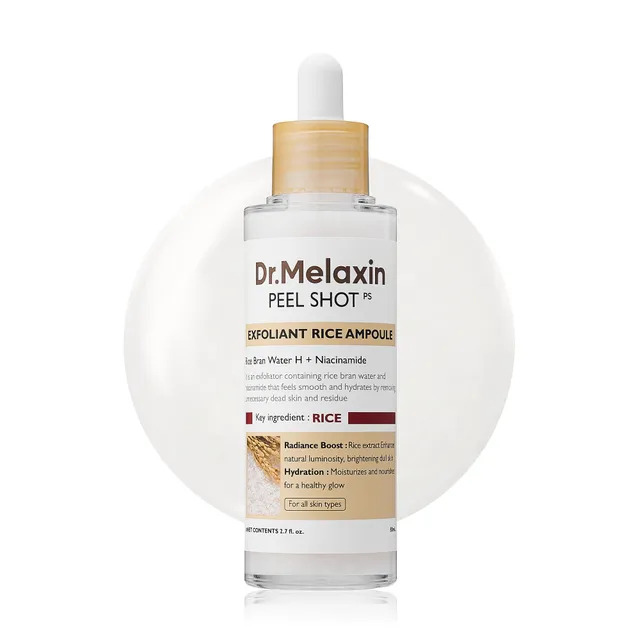 Dr. Melaxin, Peel Shot Exfoliant White Rice Ampoule