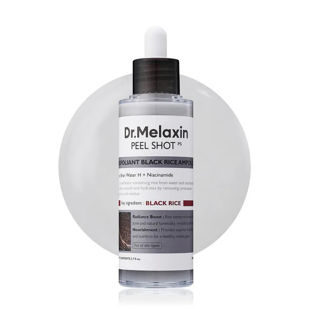 Dr.Melaxin, Peel Shot Exfoliant Black Rice Ampoule