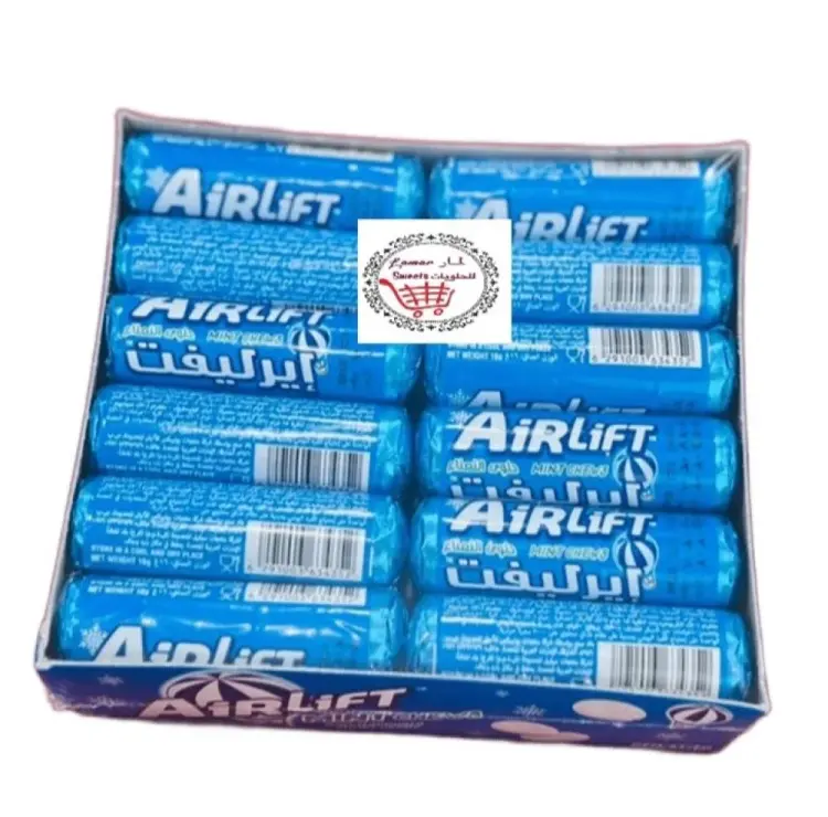ايرليفت حلوى طرية نكهة نعنع16غ*24