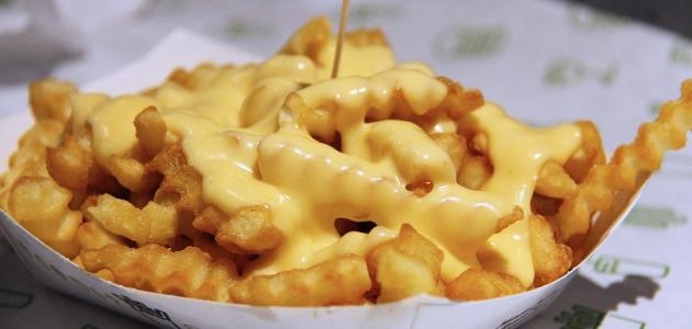 بطاطا مع جبنة