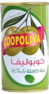 كوبوليفا زيتون أخضر كامل بالعجوة 360 جرام