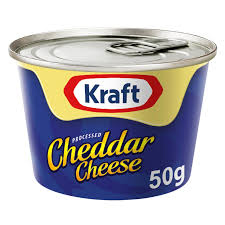 كرافت جبنة شيدر علبة معدن 50 جرام