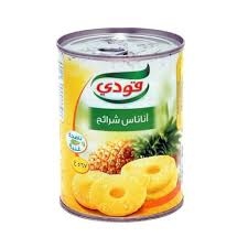 قودي أناناس شرائح 565 جرام