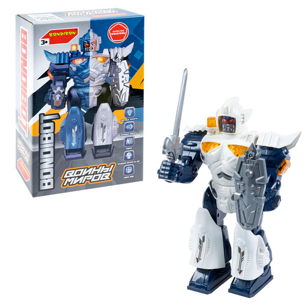 روبوت اطفال بدوارن 360  ويغير وجهو