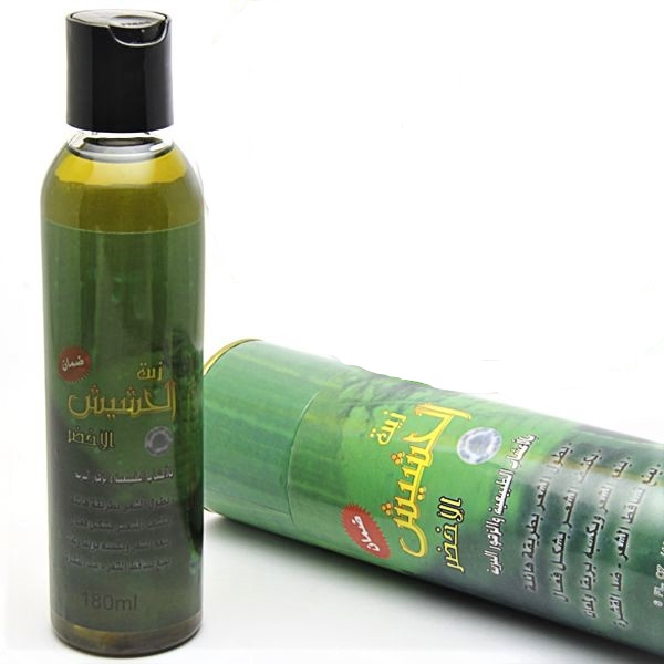 زيت الحشيش الاخضر