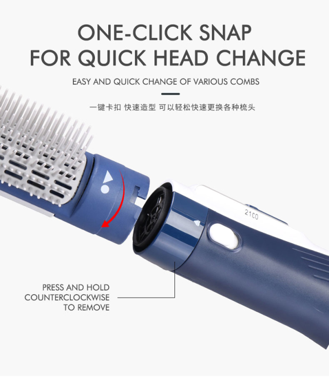 فرشاة حرارية ENZO CRYSTAL HAIR STYLE BRUSH