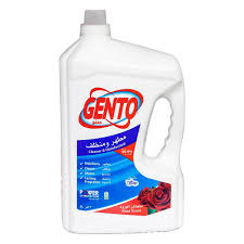 جينتو مطهر ومنظف برائحة الورد 3 لتر