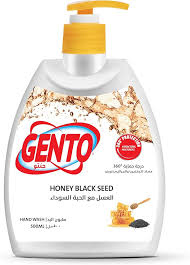 جينتو صابون سائل بالحبة السوداء والعسل 500 مل