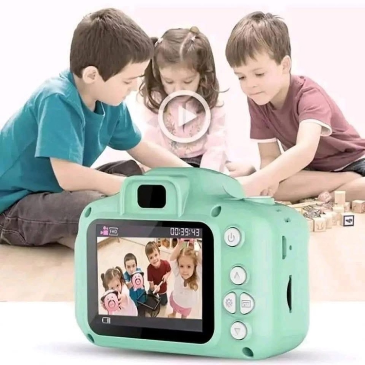 كاميرا أطفال ديجتال باللون الزهري 