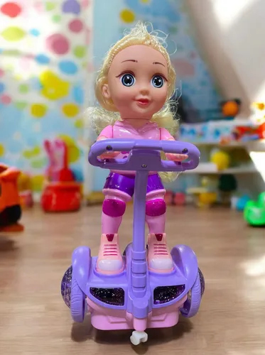 لعبة سكوتر مع باربي المضيئة