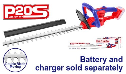 ماكنة قص سياج شحن بدون بطارية ELHT20018   20V   