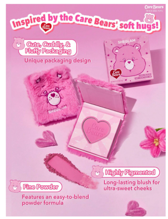 SHEGLAM, X CARE BEARS CUDDLE TIME BLUSH