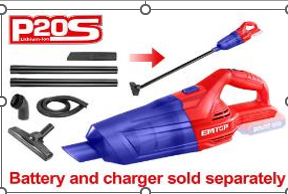 مكنسه شحن بدون بطاريهELVC2003       20 V    