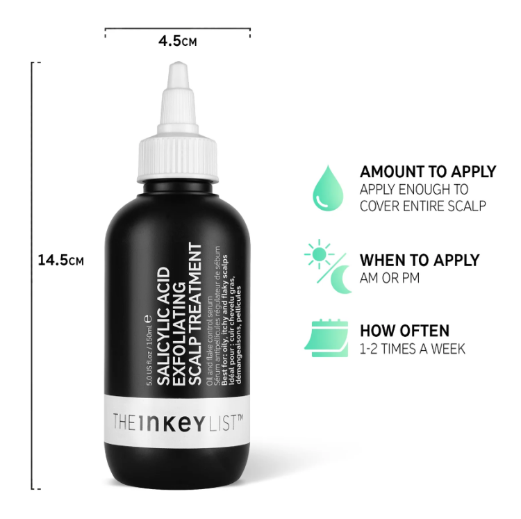 The INKEY List, Salicylic Acid Exfoliating Scalp Treatment