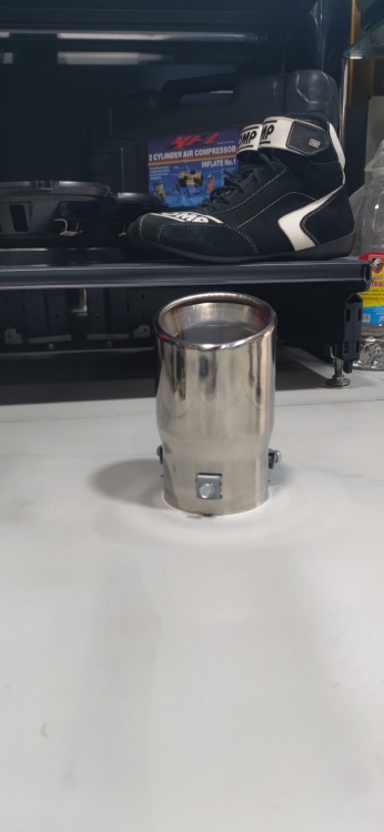 نكلة اكزوزت مدخل 3,5 انش ثقيل