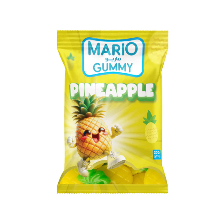ماريو جوم نكهة اناناس 20غم