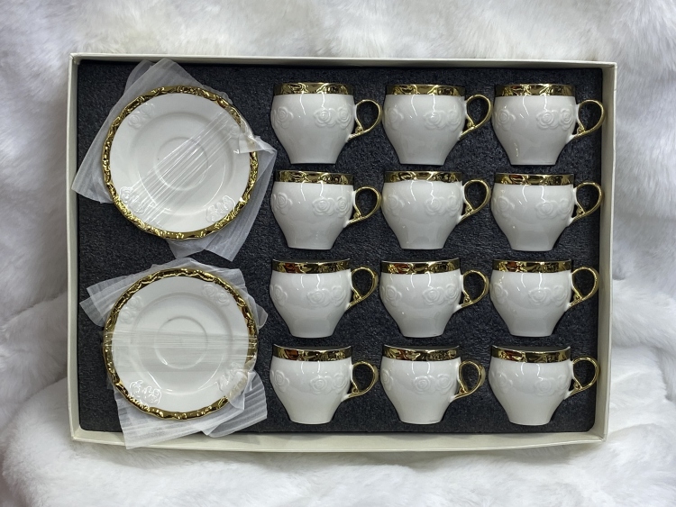 طقم فناجين 24 قطعة 